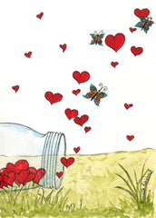 Carte St-Valentin - N° 33