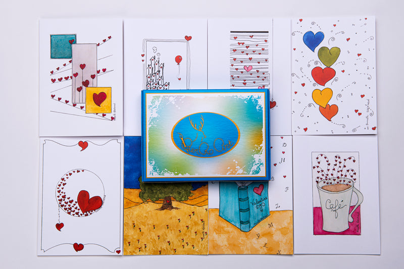 PierRo Art - Cartes de Saint-Valentin - Coffret collection #3