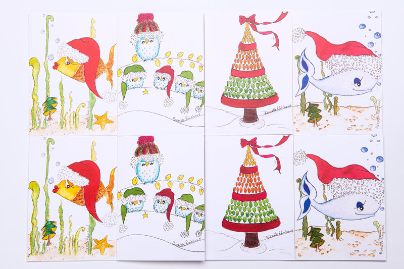 PierRo Art - Cartes de souhaits de Noël  - Coffret collection #5