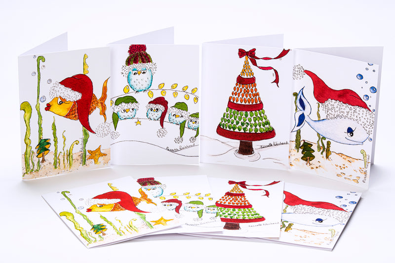 PierRo Art - Cartes de souhaits de Noël  - Coffret collection #5