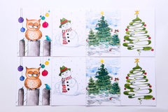PierRo Art - Cartes de souhaits de Noël - Coffret collection #1