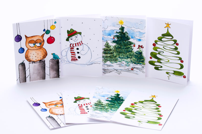 PierRo Art - Cartes de souhaits de Noël  - Coffret collection #1