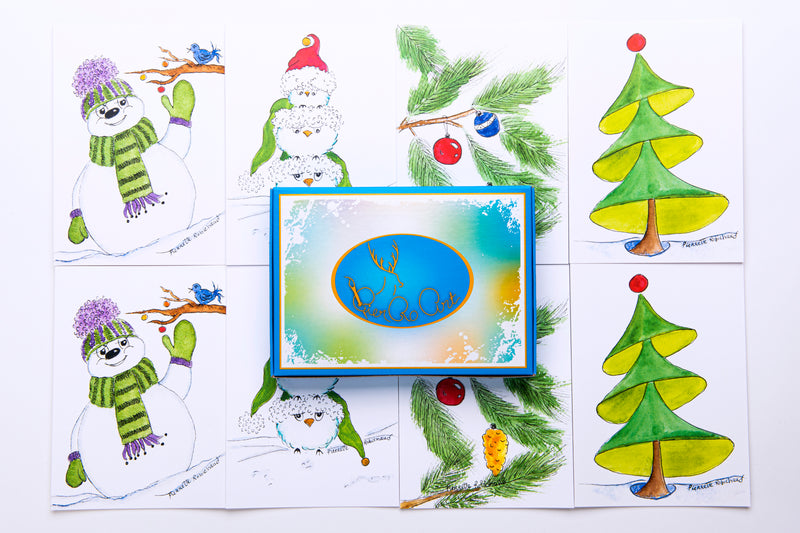 PierRo Art - Cartes de souhaits de Noël  - Coffret collection #2